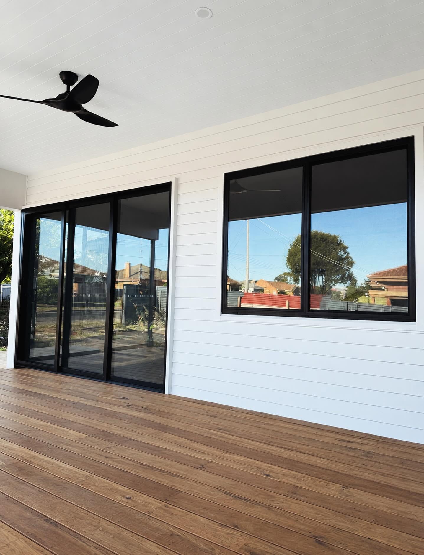 Spotted Gum Deck & Hardie Clad Extension in Ballarat