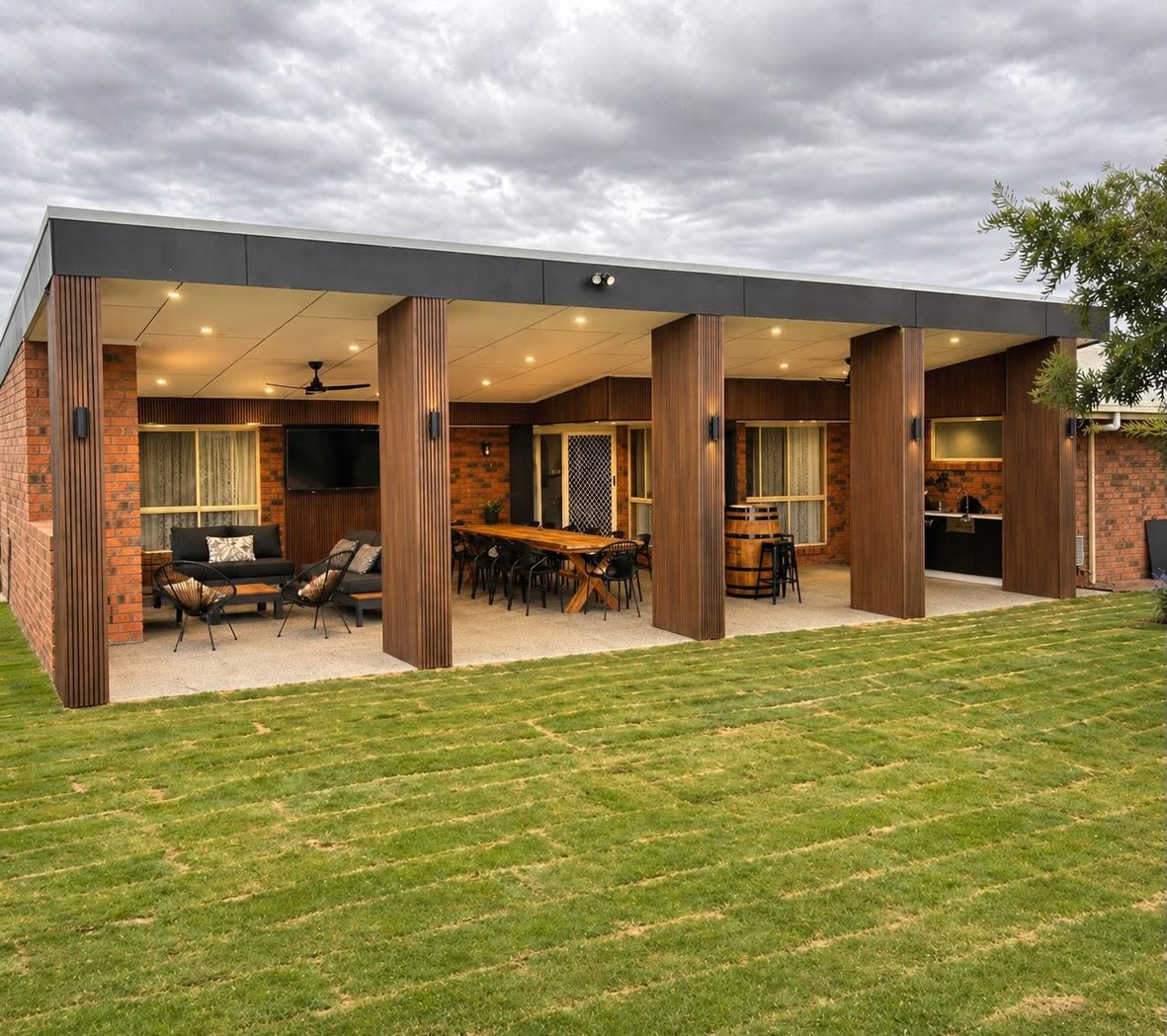 J Hogan Carpentry work on site in Ballarat